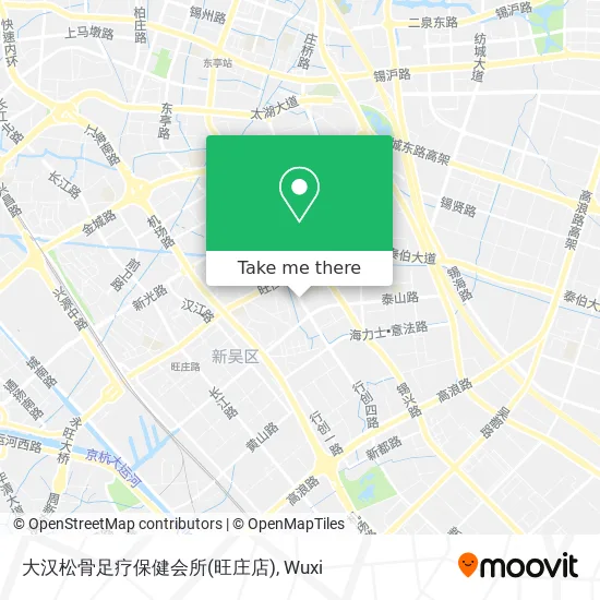 大汉松骨足疗保健会所(旺庄店) map