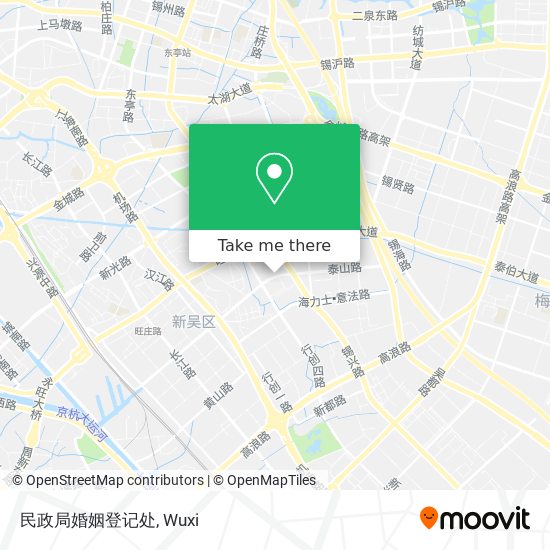 民政局婚姻登记处 map