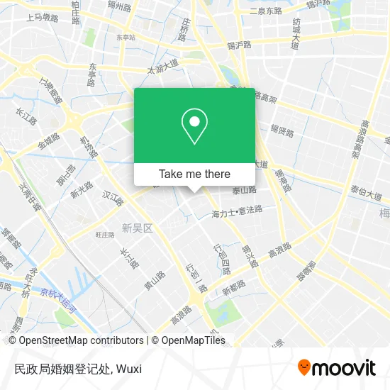 民政局婚姻登记处 map