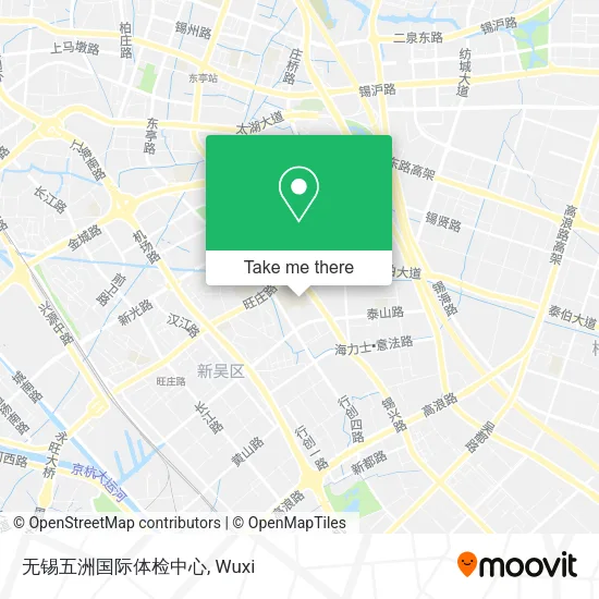 无锡五洲国际体检中心 map