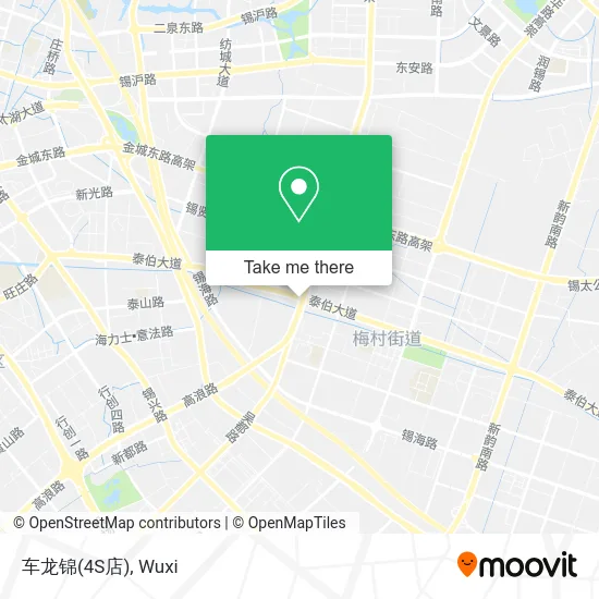 车龙锦(4S店) map