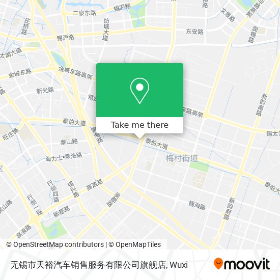 无锡市天裕汽车销售服务有限公司旗舰店 map