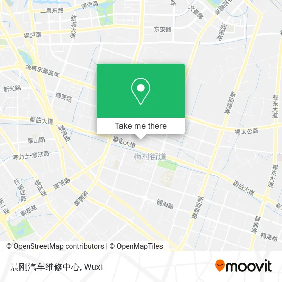 晨刚汽车维修中心 map