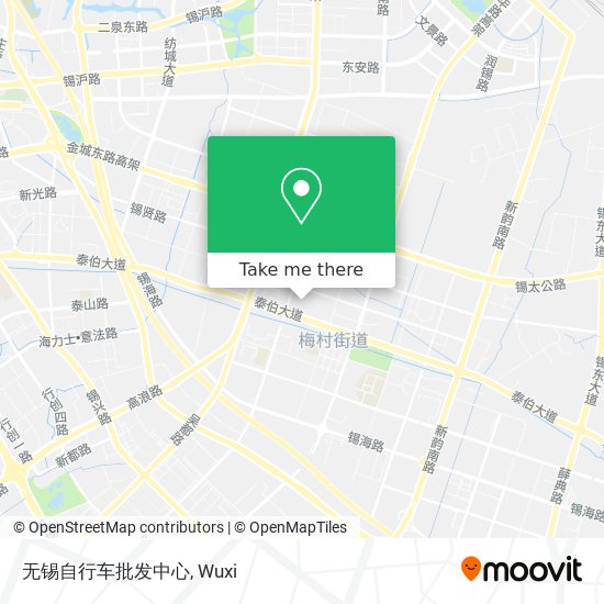 无锡自行车批发中心 map