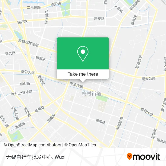 无锡自行车批发中心 map