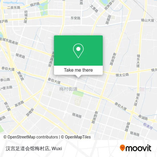 汉宫足道会馆梅村店 map