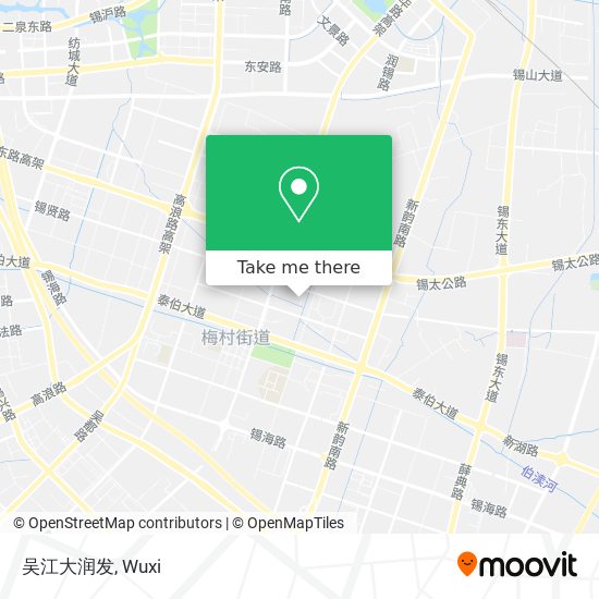 吴江大润发 map