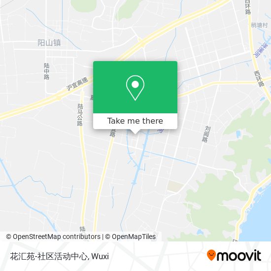 花汇苑-社区活动中心 map