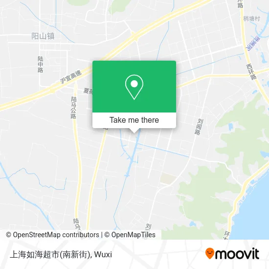 上海如海超市(南新街) map