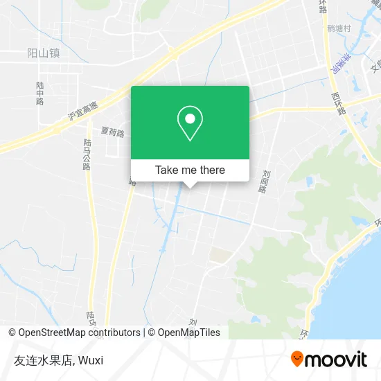 友连水果店 map