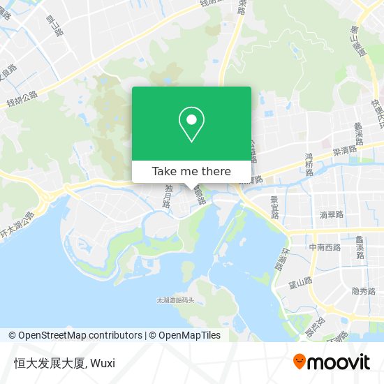恒大发展大厦 map