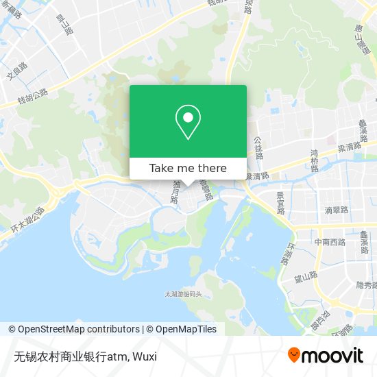 无锡农村商业银行atm map