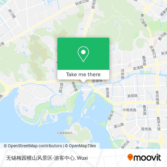 无锡梅园横山风景区-游客中心 map
