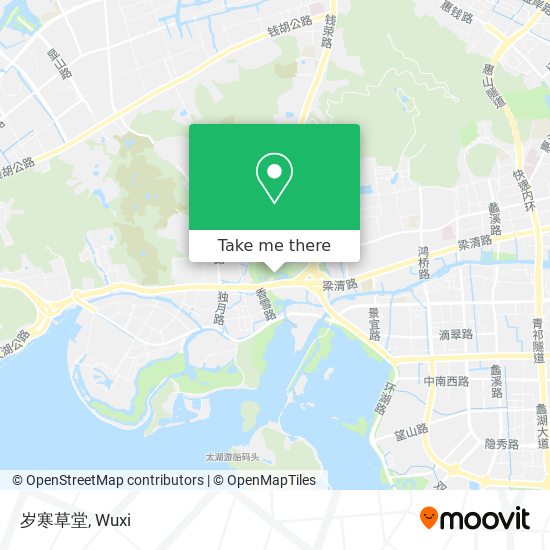 岁寒草堂 map