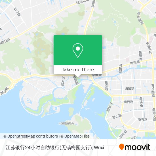 江苏银行24小时自助银行(无锡梅园支行) map