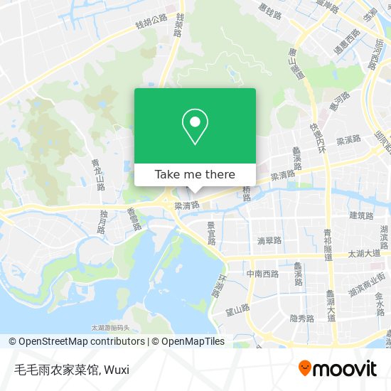 毛毛雨农家菜馆 map