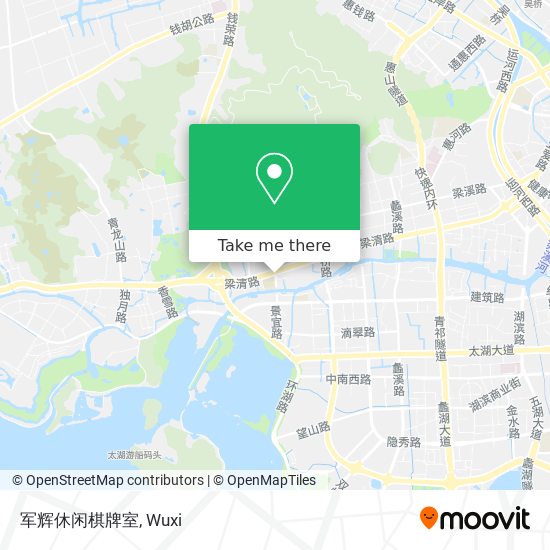 军辉休闲棋牌室 map