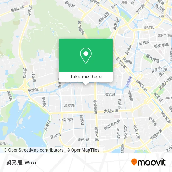 梁溪居 map