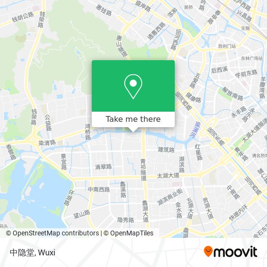 中隐堂 map