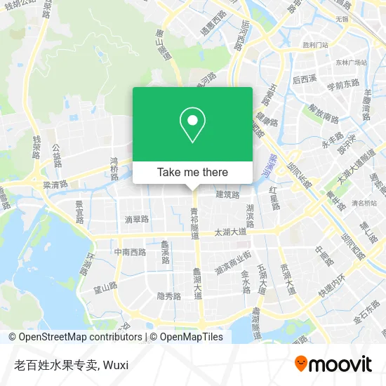 老百姓水果专卖 map