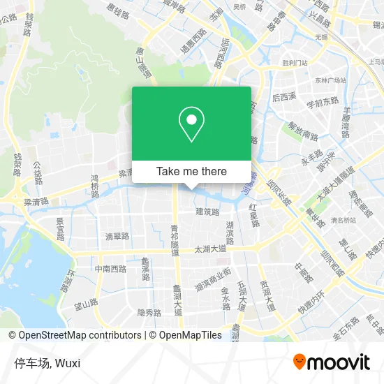 停车场 map
