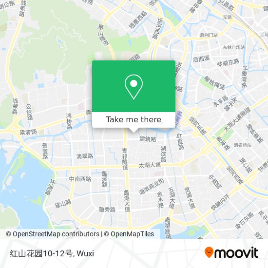 红山花园10-12号 map