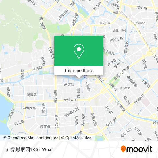 仙蠡墩家园1-36 map