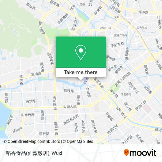 稻香食品(仙蠡墩店) map