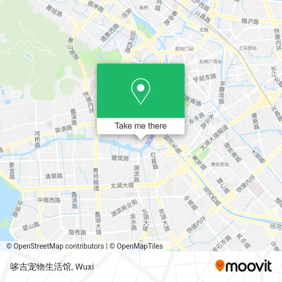 哆吉宠物生活馆 map