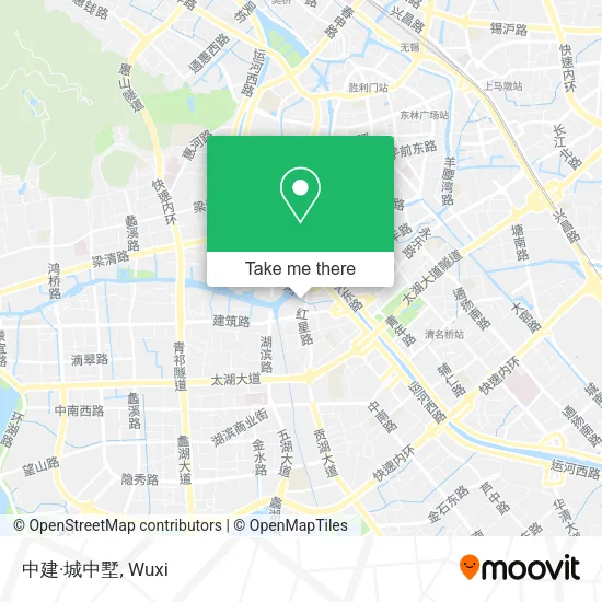 中建·城中墅 map