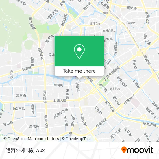运河外滩1栋 map