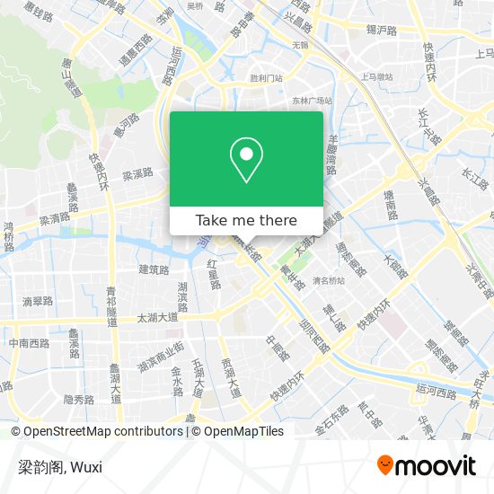 梁韵阁 map