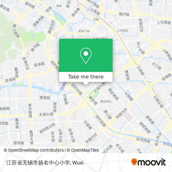 江苏省无锡市扬名中心小学 map