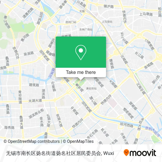 无锡市南长区扬名街道扬名社区居民委员会 map