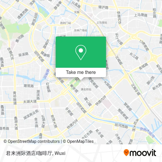 君来洲际酒店I咖啡厅 map