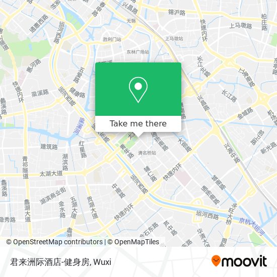 君来洲际酒店-健身房 map