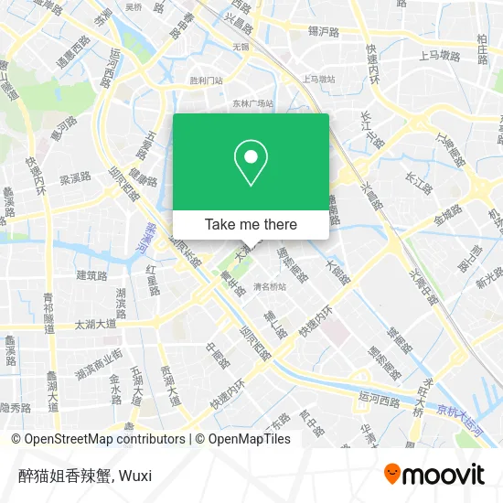 醉猫姐香辣蟹 map