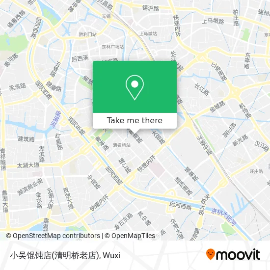 小吴馄饨店(清明桥老店) map