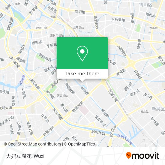 大妈豆腐花 map