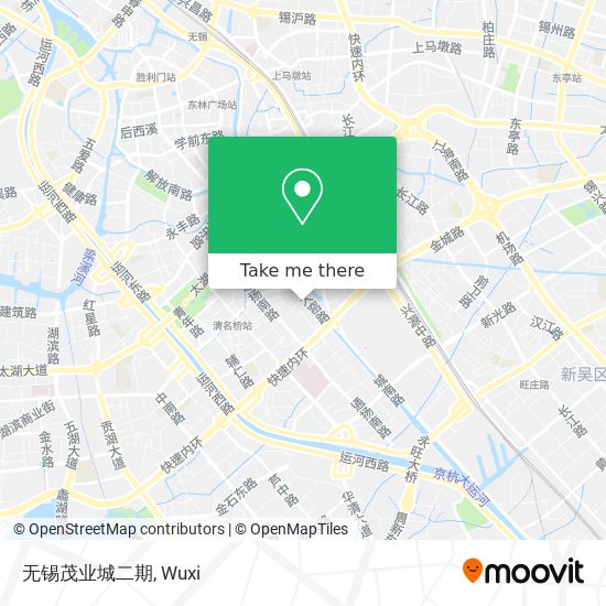 无锡茂业城二期 map
