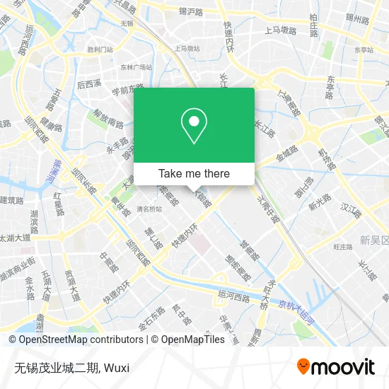 无锡茂业城二期 map