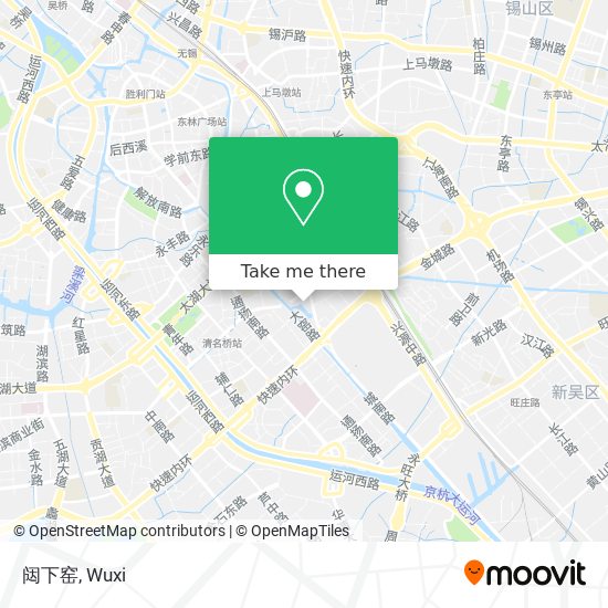 闼下窑 map