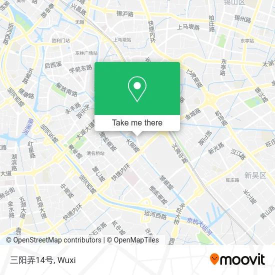 三阳弄14号 map