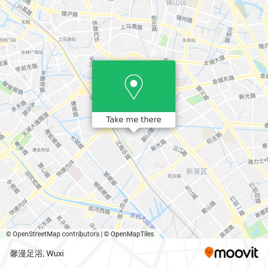 馨漫足浴 map