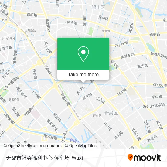 无锡市社会福利中心-停车场 map