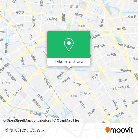 维德长江幼儿园 map