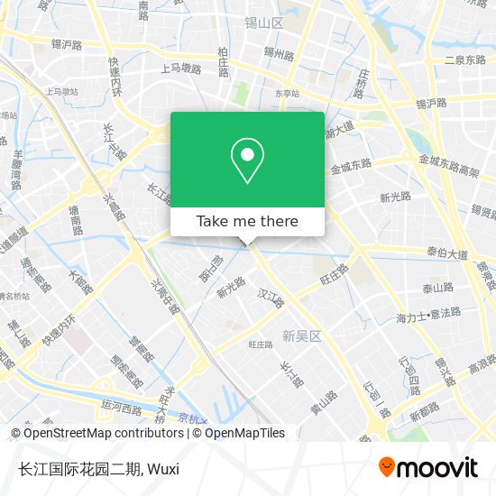 长江国际花园二期 map