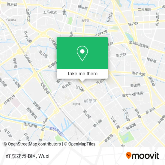 红旗花园-B区 map