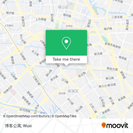 博客公寓 map