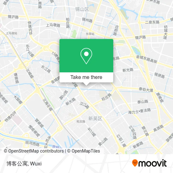 博客公寓 map